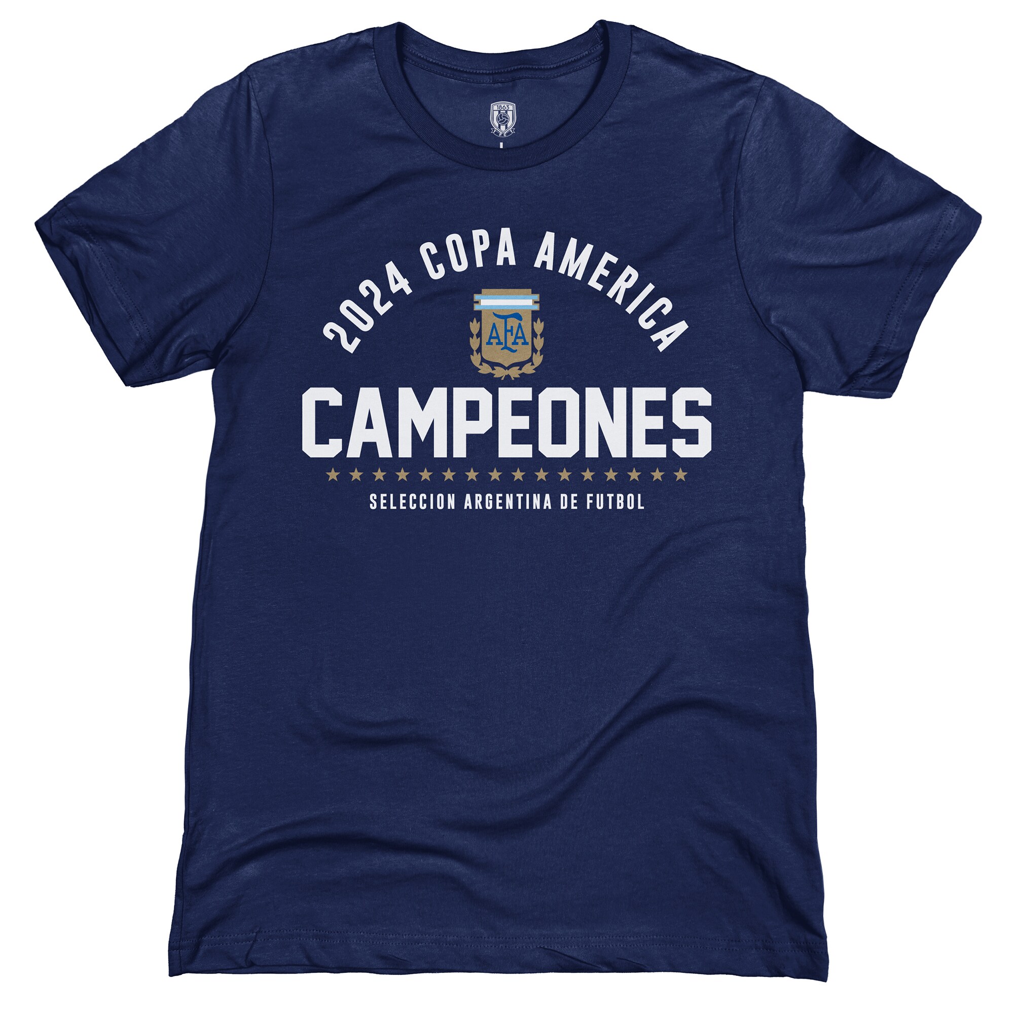Explore argentina national team 1863fc 2024 copa america champions t-shirt – navy – Germany Football Jerseys & T-Shirts Collection