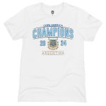 Explore argentina national team 1863fc 2024 copa america champions t-shirt – white – Germany Football Jerseys & T-Shirts Collection
