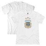 Explore argentina national team 1863fc badge t-shirt – white – Germany Football Jerseys & T-Shirts Collection