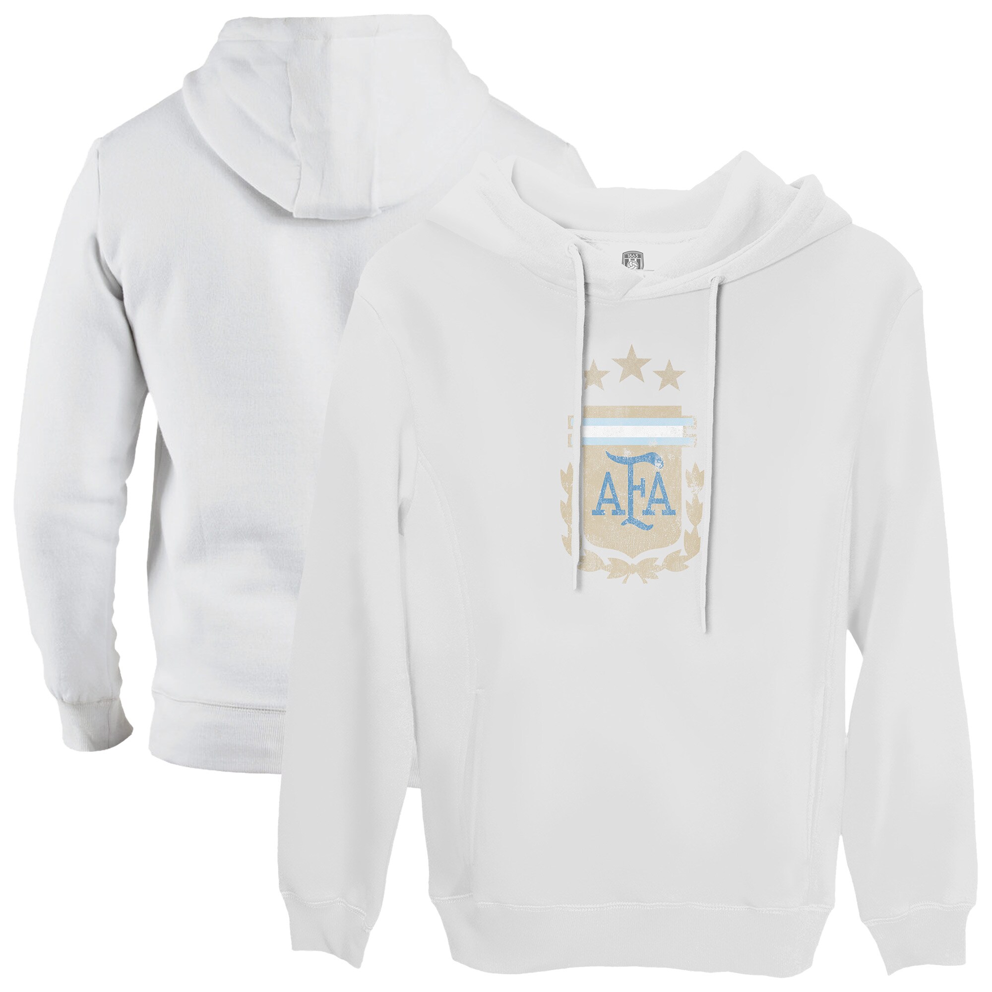 Explore argentina national team 1863fc color badge fleece pullover hoodie – white – Germany Football Jerseys & T-Shirts Collection