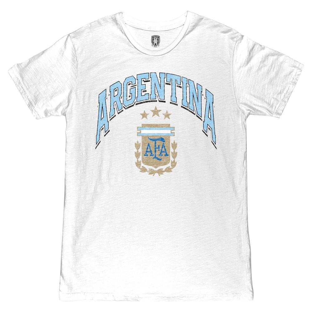 Explore argentina national team 1863fc retro wordmark t-shirt – white – Germany Football Jerseys & T-Shirts Collection