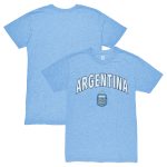 Explore argentina national team 1863fc retro wordmark tri-blend t-shirt – light blue – Germany Football Jerseys & T-Shirts Collection