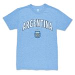 Explore argentina national team 1863fc retro wordmark tri-blend t-shirt – light blue – Germany Football Jerseys & T-Shirts Collection