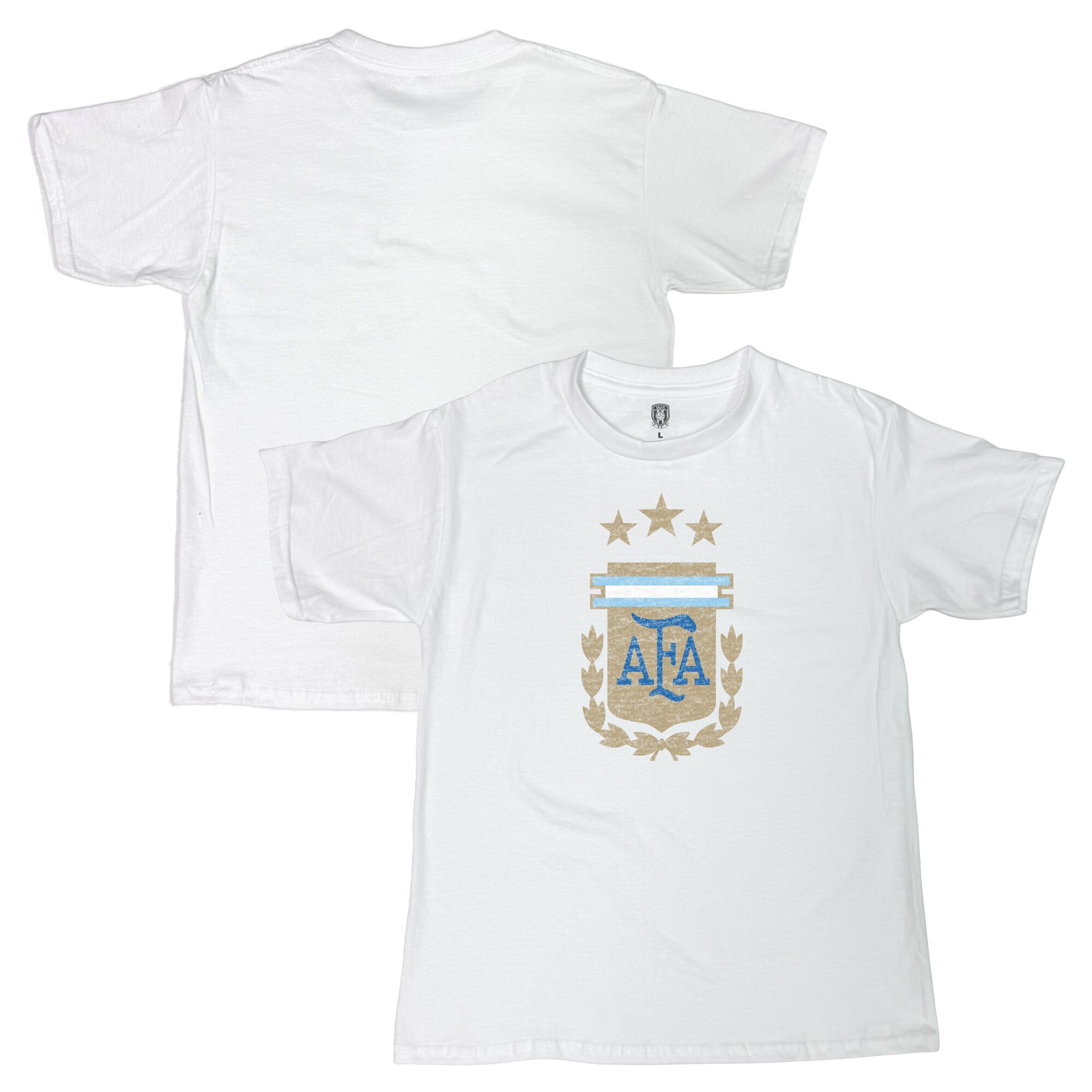Explore argentina national team 1863fc youth badge t-shirt – white – Germany Football Jerseys & T-Shirts Collection