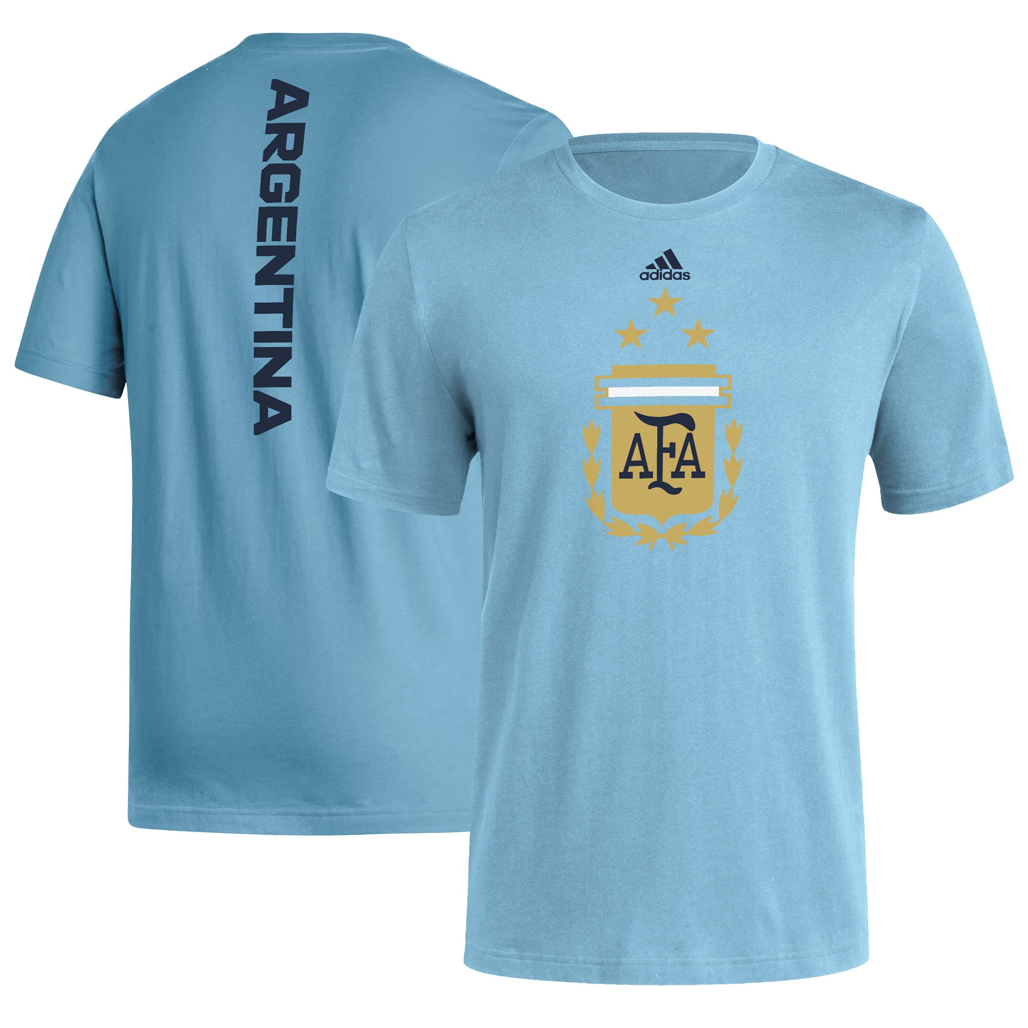 Explore argentina national team adidas vertical back t-shirt – light blue – Germany Football Jerseys & T-Shirts Collection