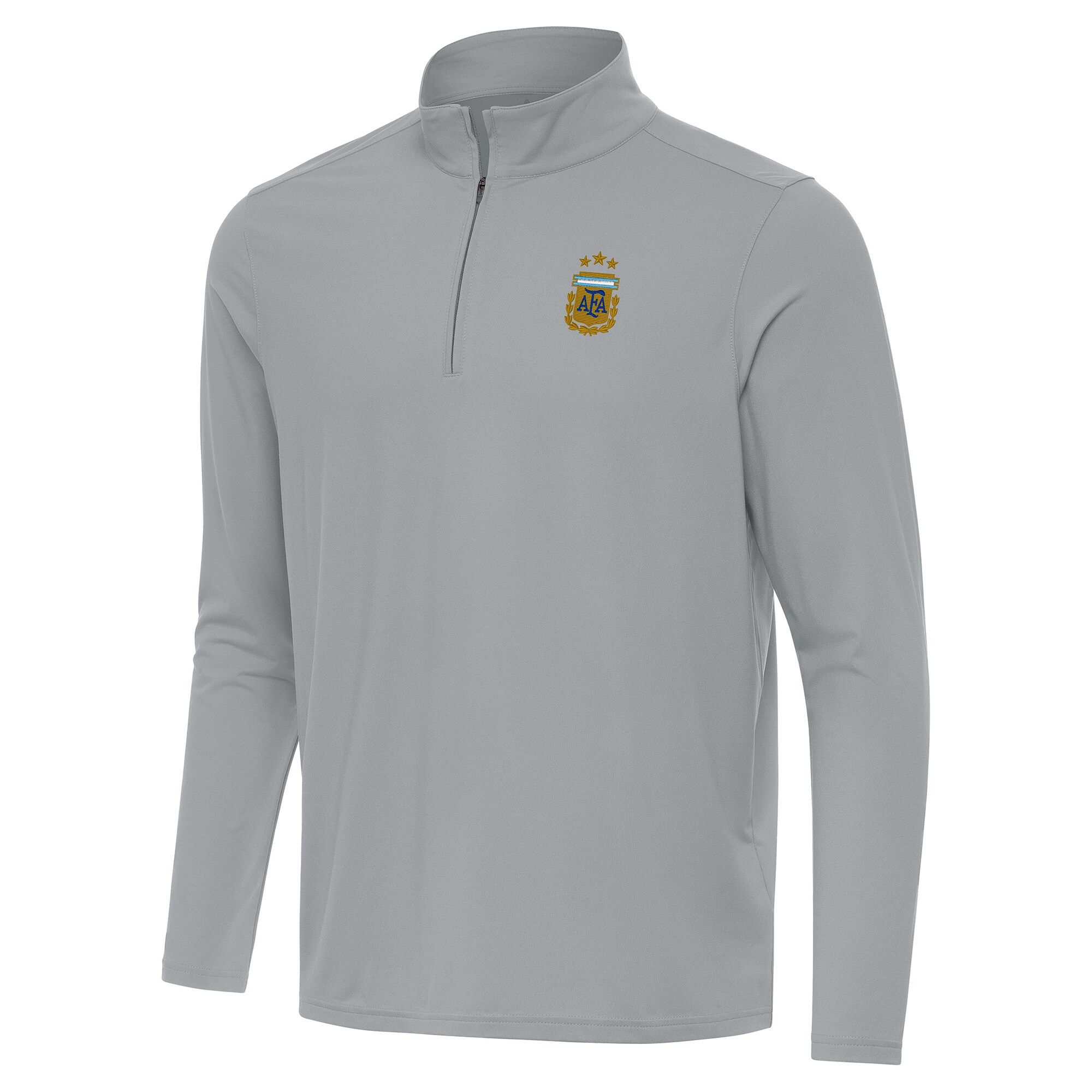 Explore argentina national team antigua intent quarter-zip pullover top – gray – Germany Football Jerseys & T-Shirts Collection