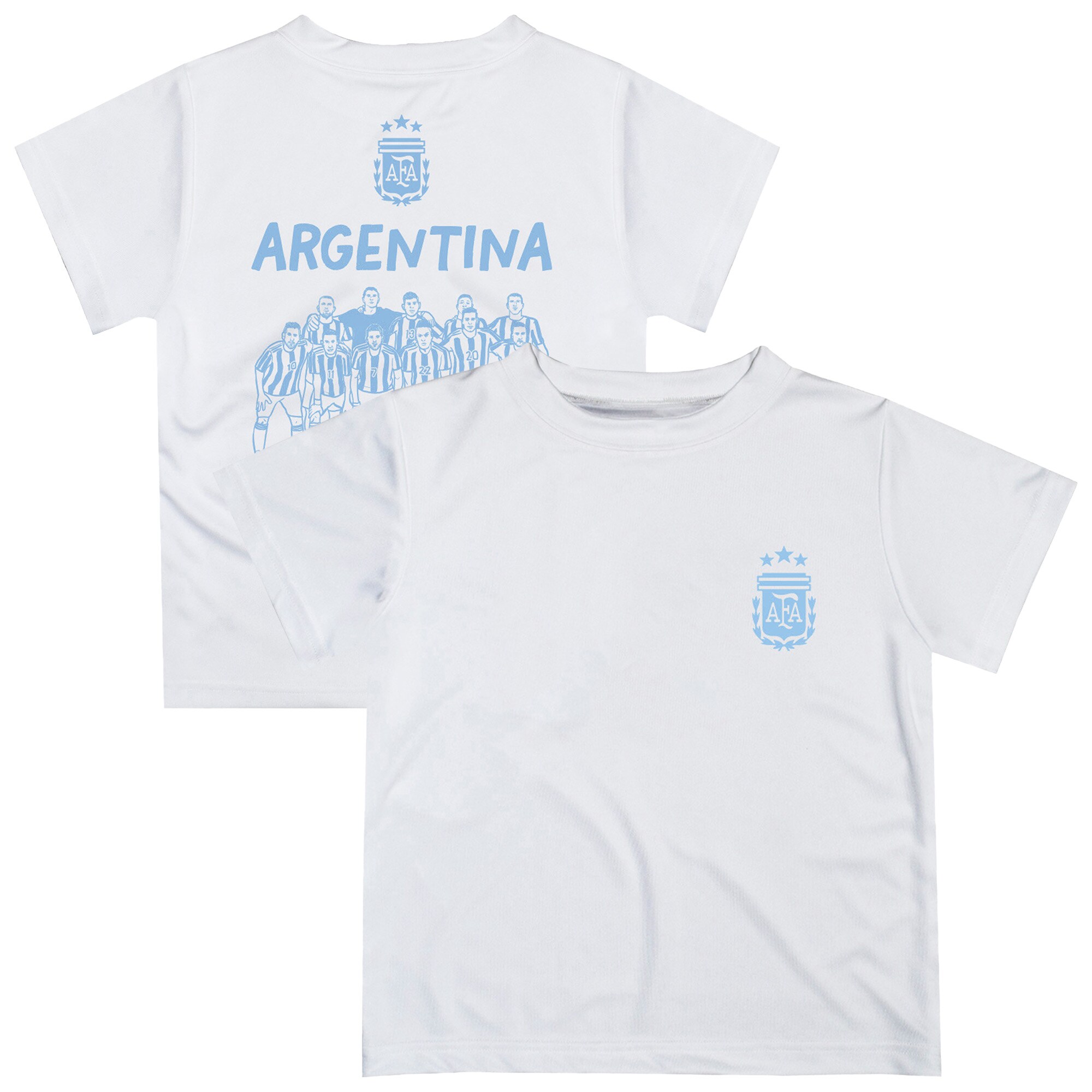 Explore argentina national team vive la fete youth impressions artwork icons t-shirt – white – Germany Football Jerseys & T-Shirts Collection