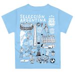 Explore argentina national team vive la fete youth impressions artwork t-shirt – light blue – Germany Football Jerseys & T-Shirts Collection