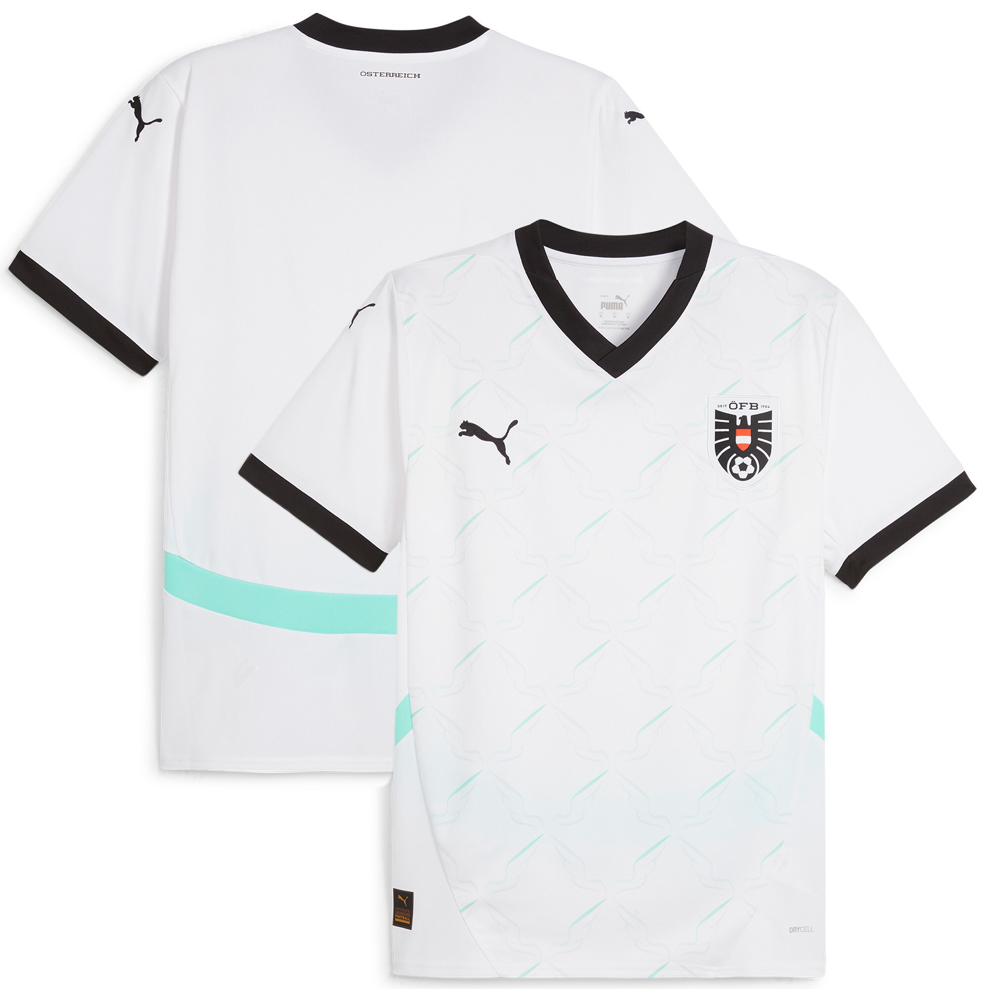 Explore austria national team puma 2024 away replica jersey – white – Germany Football Jerseys & T-Shirts Collection