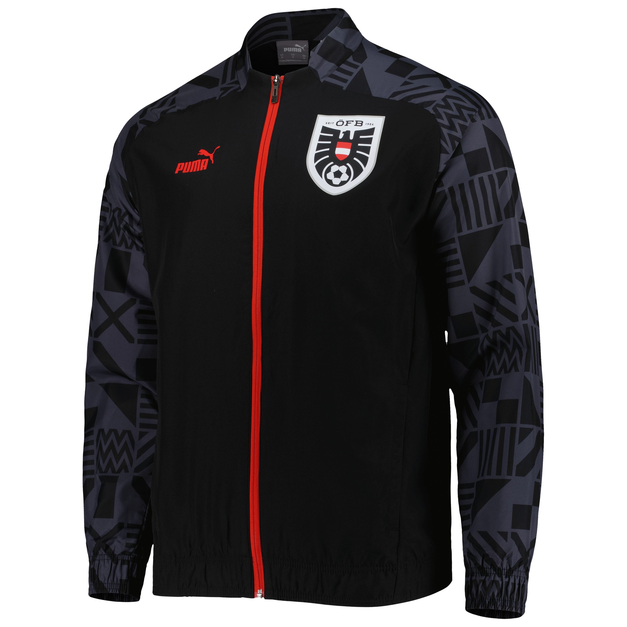 Explore austria national team puma pre-match raglan full-zip training jacket – black – Germany Football Jerseys & T-Shirts Collection