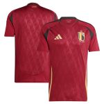 Explore belgium national team adidas 2024 home replica jersey – burgundy – Germany Football Jerseys & T-Shirts Collection