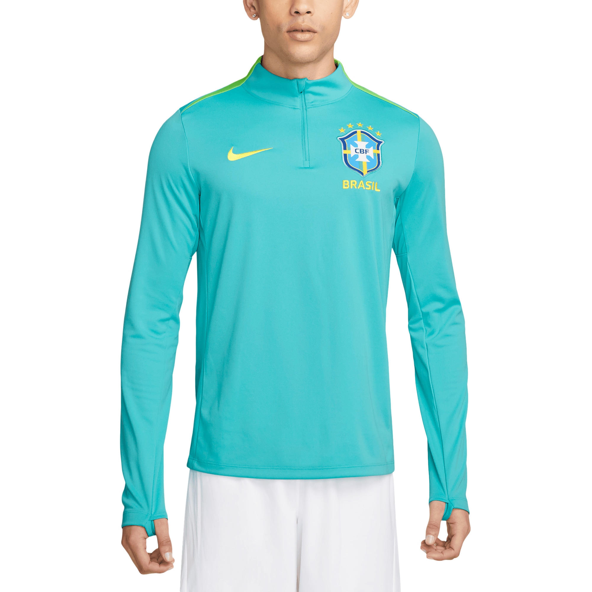 Explore brazil national team nike 2024 academy pro drill performance quarter-zip pullover top – blue – Germany Football Jerseys & T-Shirts Collection