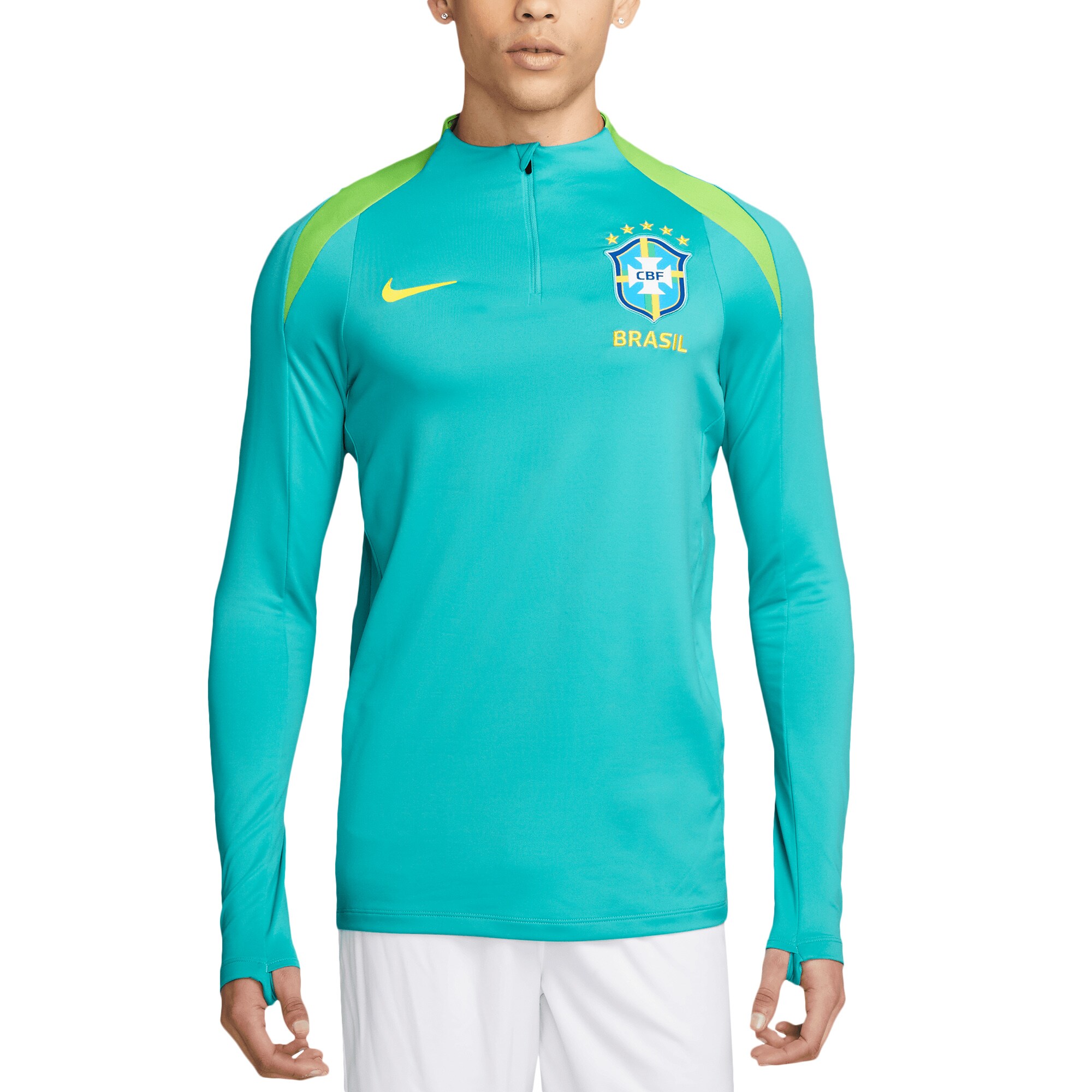 Explore brazil national team nike 2024 strike drill performance quarter-zip pullover top – aqua – Germany Football Jerseys & T-Shirts Collection