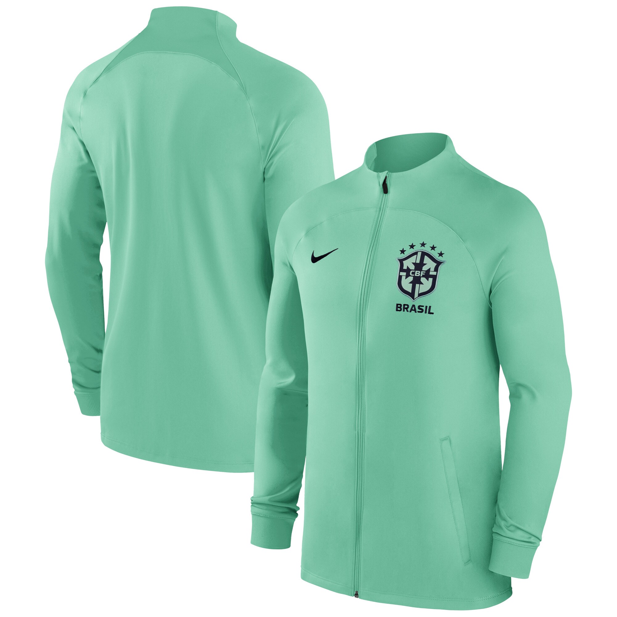 Explore brazil national team nike strike raglan full-zip performance track jacket – green – Germany Football Jerseys & T-Shirts Collection