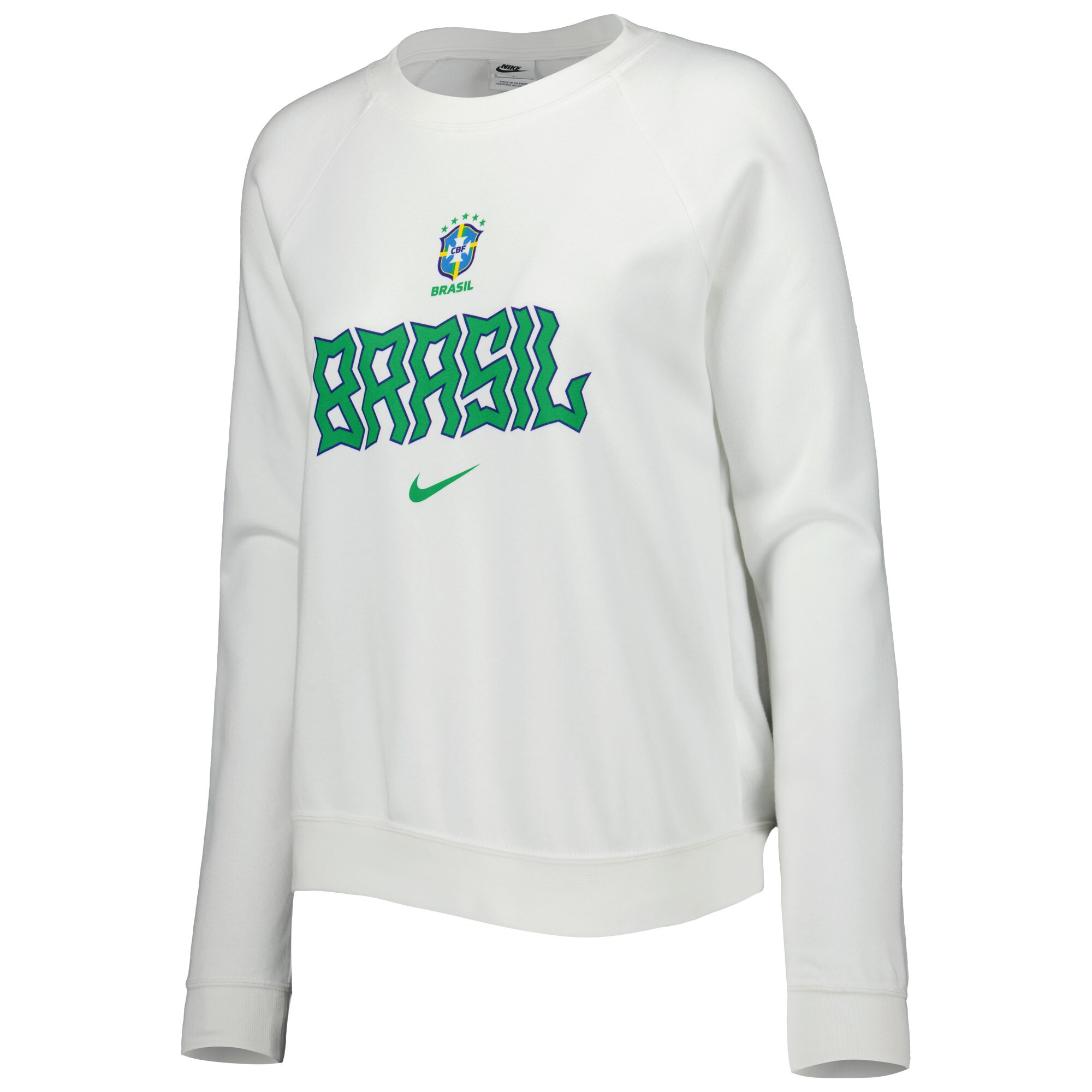Explore brazil national team nike women8217s lockup varsity tri-blend raglan pullover sweatshirt – white – Germany Football Jerseys & T-Shirts Collection