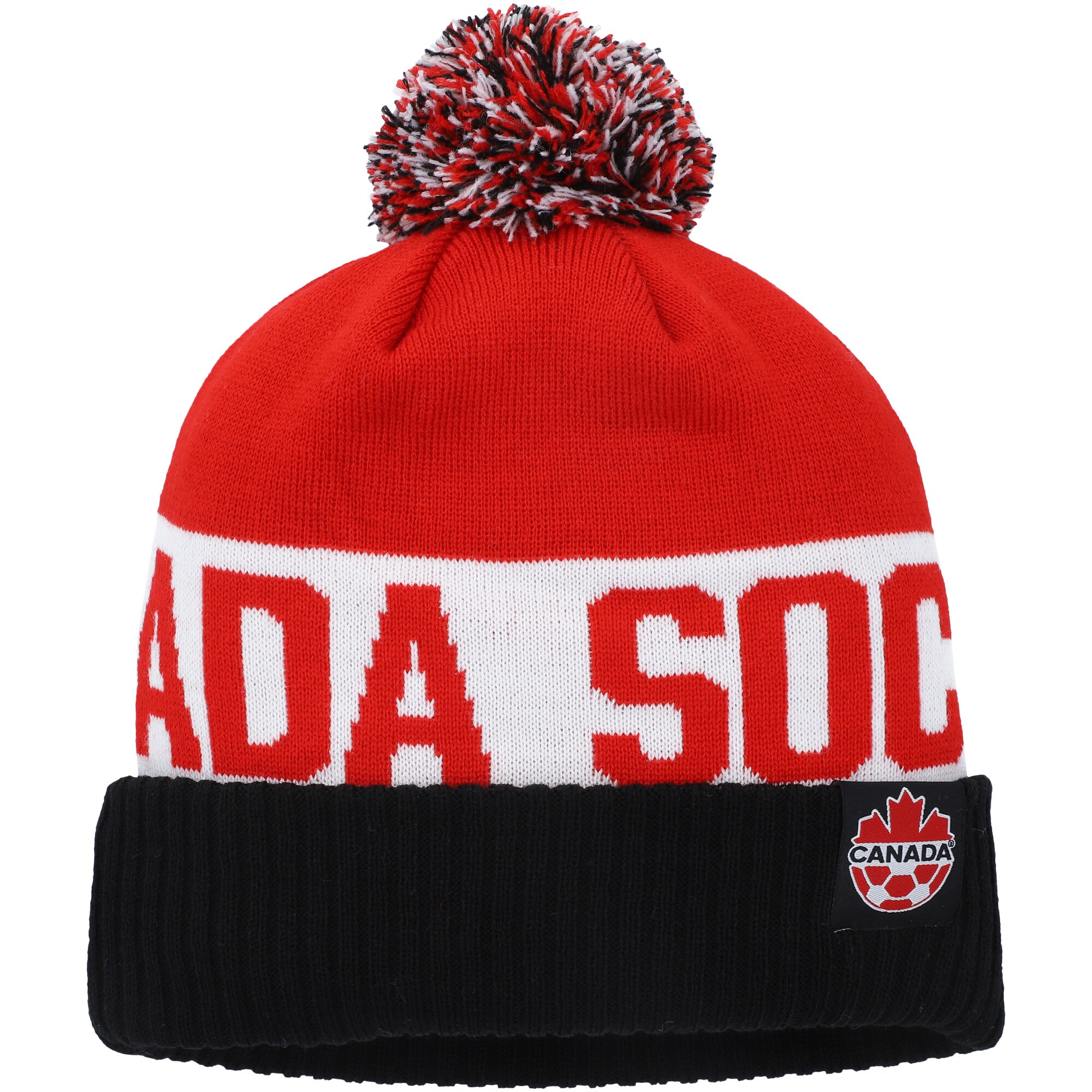 Explore canada soccer nike classic stripe cuffed knit hat with pom – blackred – Germany Football Jerseys & T-Shirts Collection
