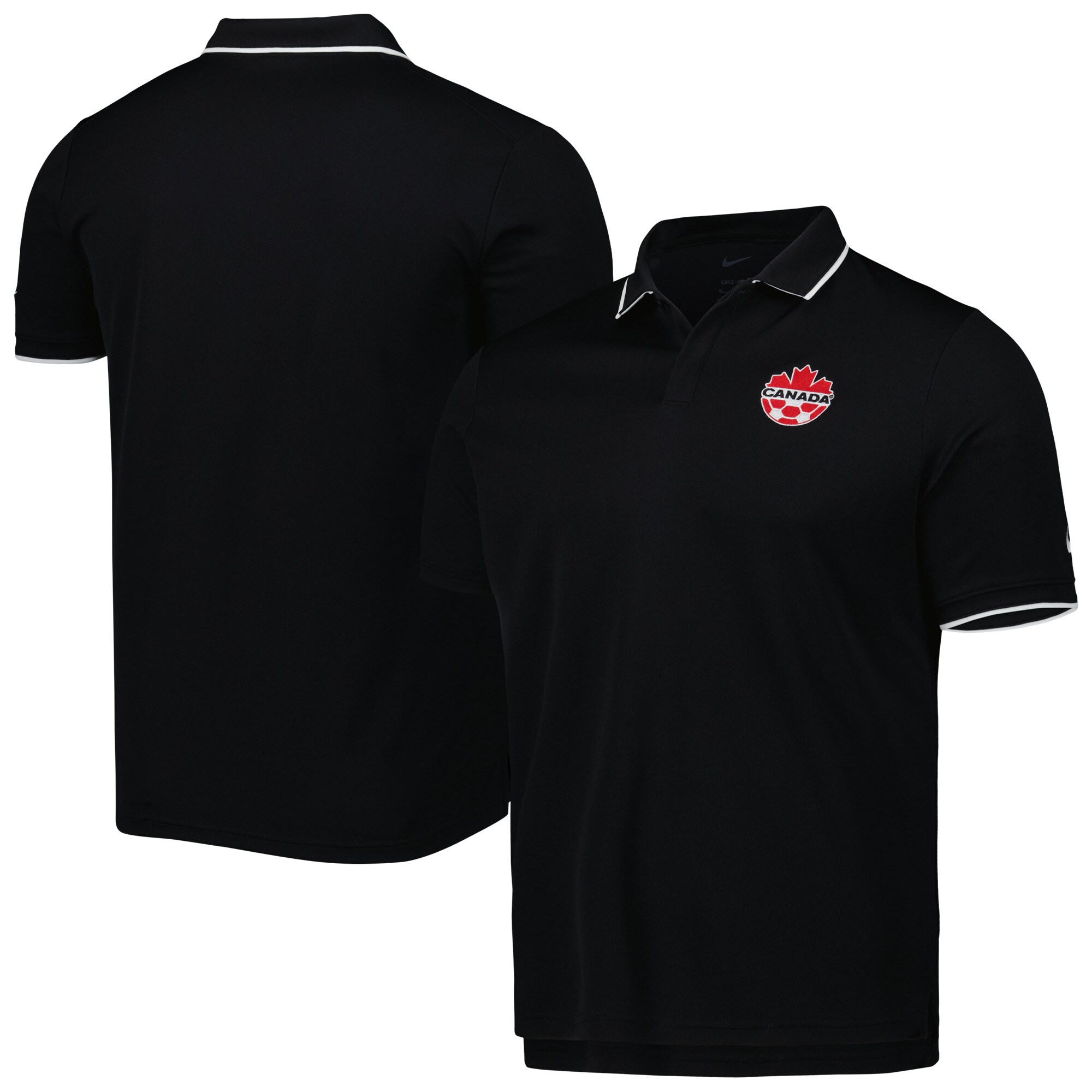 Explore canada soccer nike collegiate polo – black – Germany Football Jerseys & T-Shirts Collection