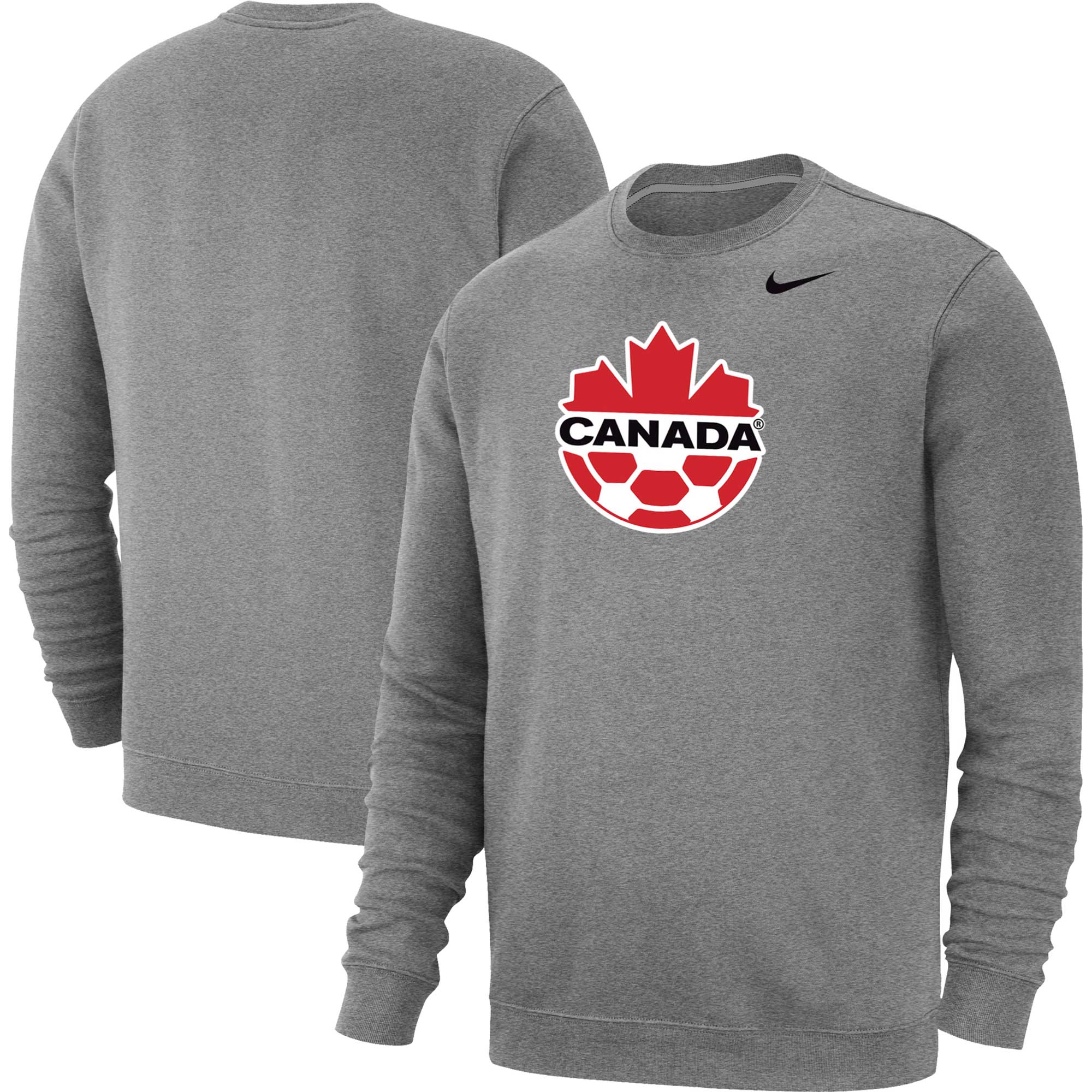 Explore canada soccer nike fleece pullover sweatshirt – heather gray – Germany Football Jerseys & T-Shirts Collection