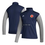 Explore colombia national team adidas crest long sleeve half-zip top – navy – Germany Football Jerseys & T-Shirts Collection