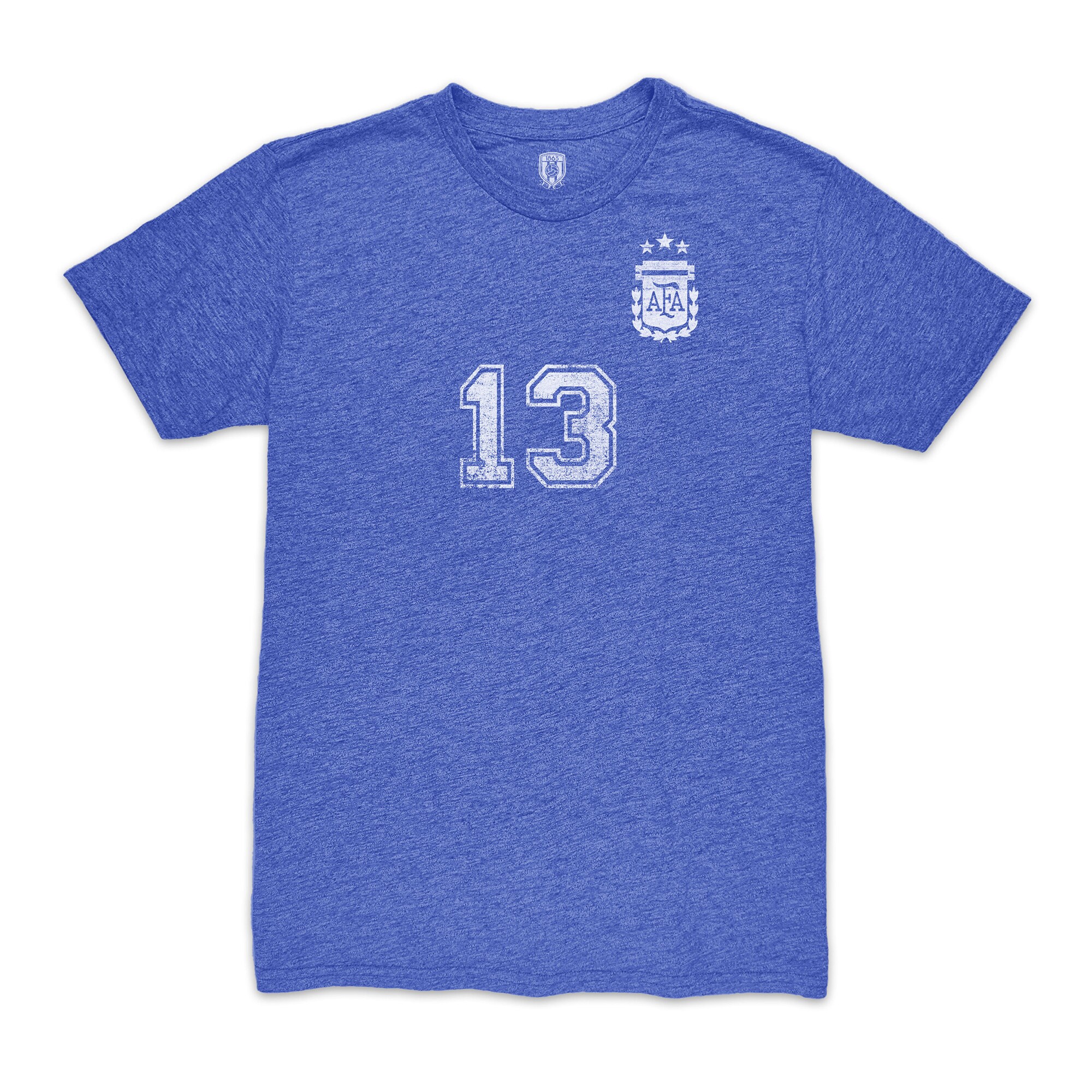 Explore cristian romero argentina national team 1863fc player vintage tri-blend t-shirt – blue – Germany Football Jerseys & T-Shirts Collection
