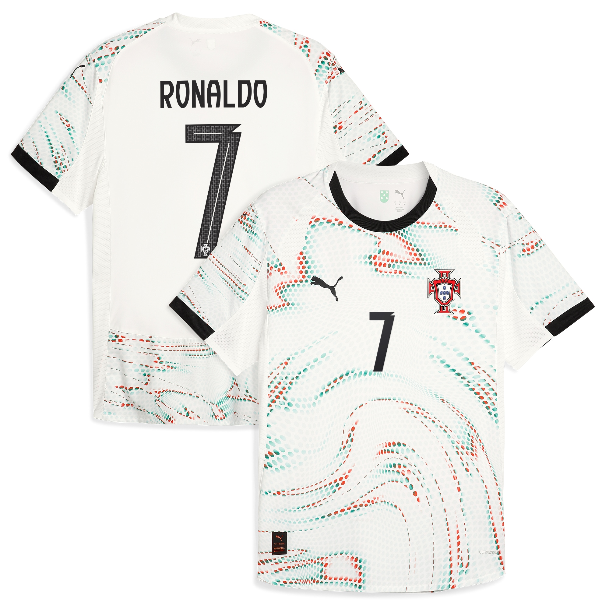 Explore cristiano ronaldo portugal national team puma 2025 away authentic jersey – white – Germany Football Jerseys & T-Shirts Collection