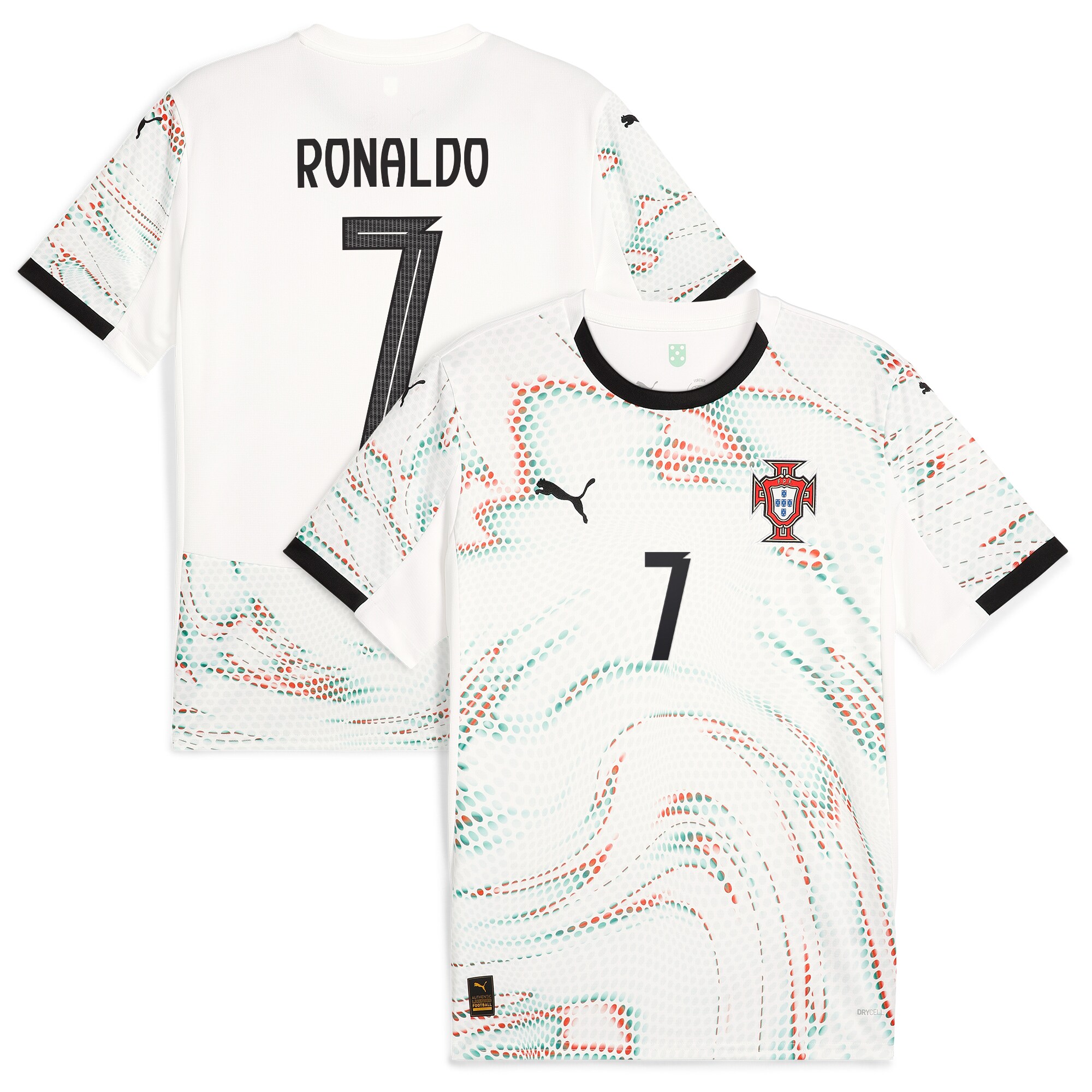 Explore cristiano ronaldo portugal national team puma 2025 away replica jersey – white – Germany Football Jerseys & T-Shirts Collection