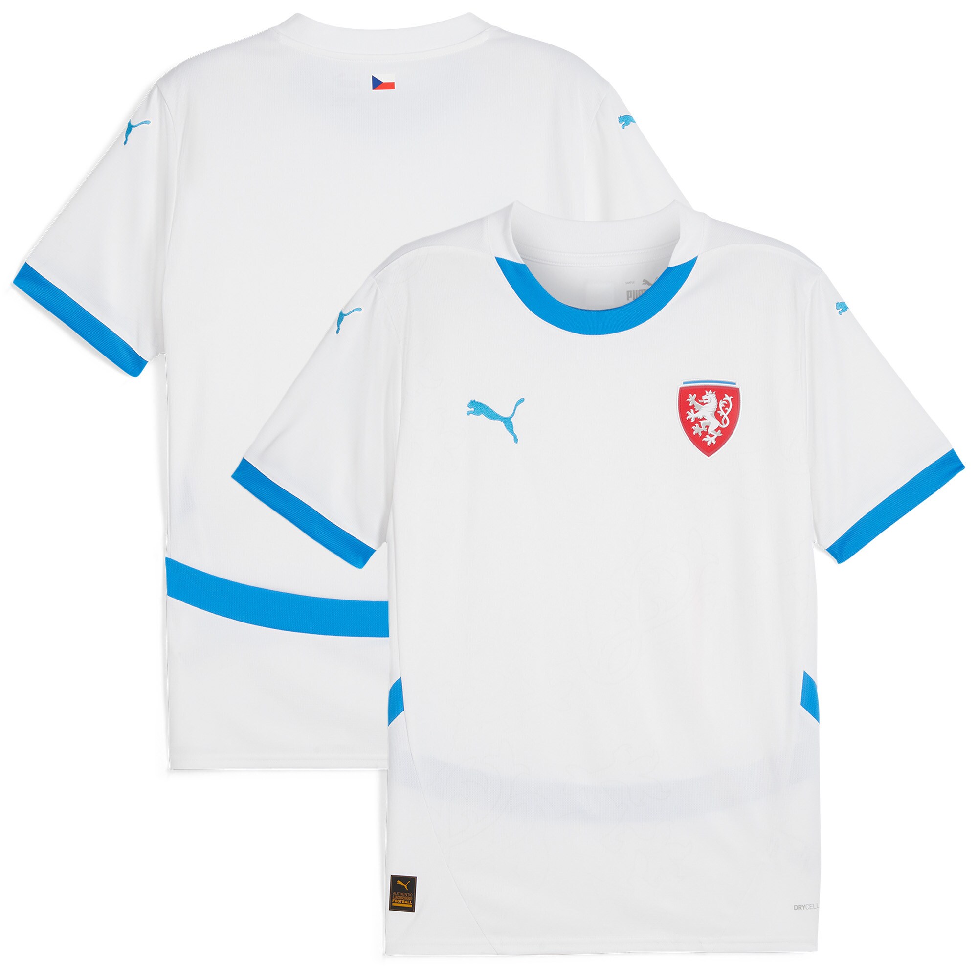 Explore czech republic national team puma 2024 away replica jersey – white – Germany Football Jerseys & T-Shirts Collection