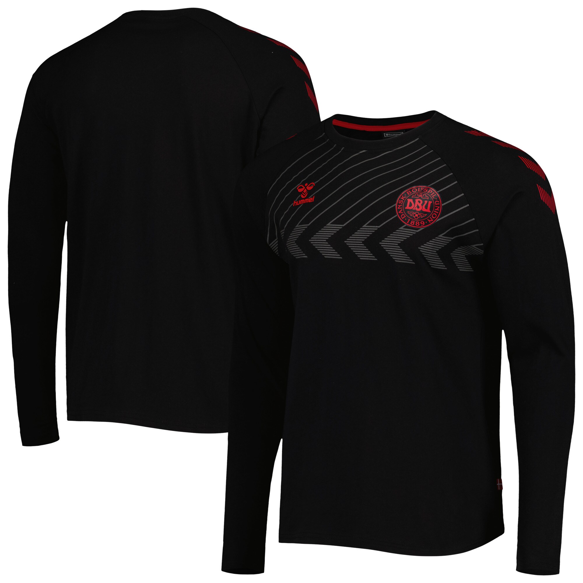 Explore denmark national team fan raglan long sleeve t-shirt – black – Germany Football Jerseys & T-Shirts Collection