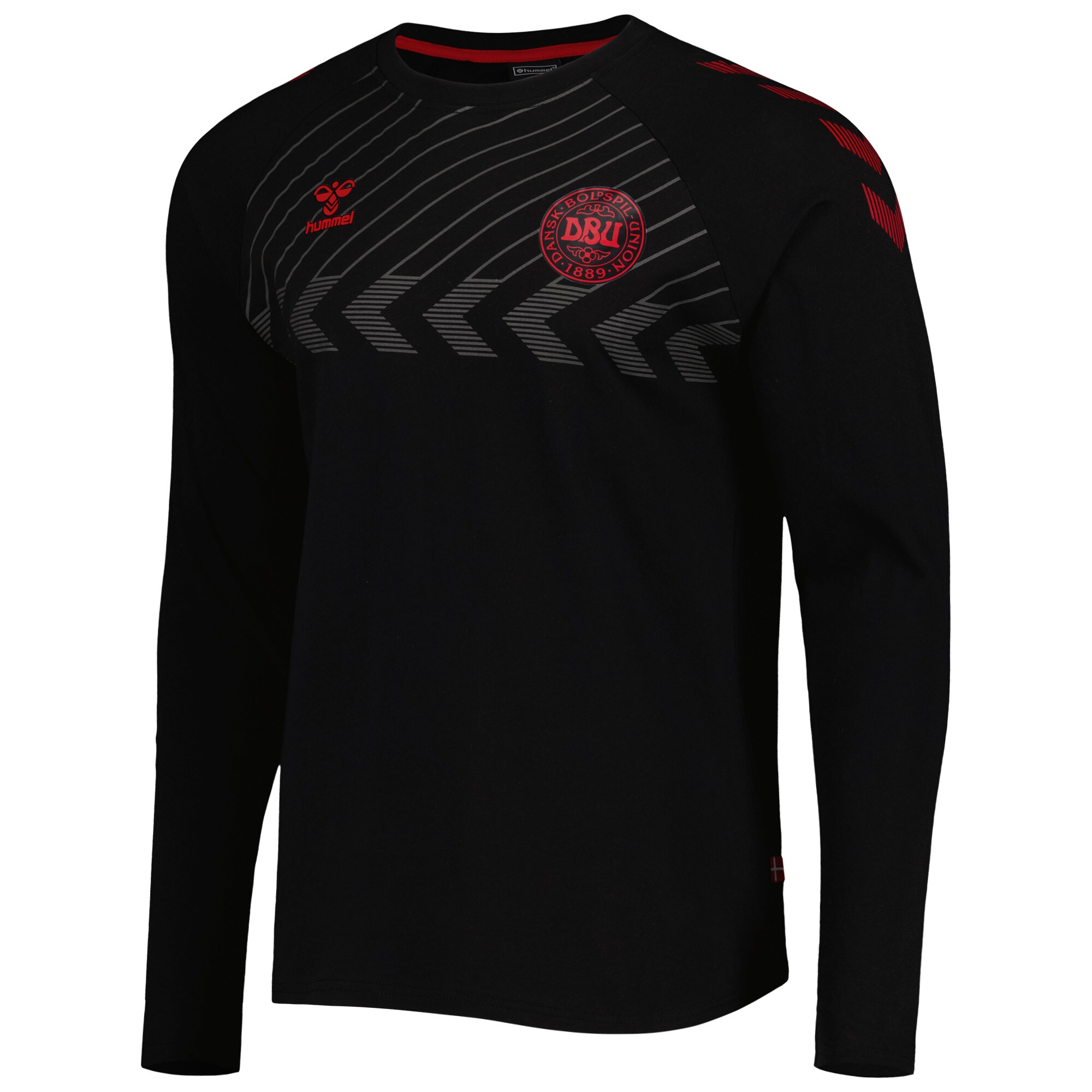 Explore denmark national team fan raglan long sleeve t-shirt – black – Germany Football Jerseys & T-Shirts Collection
