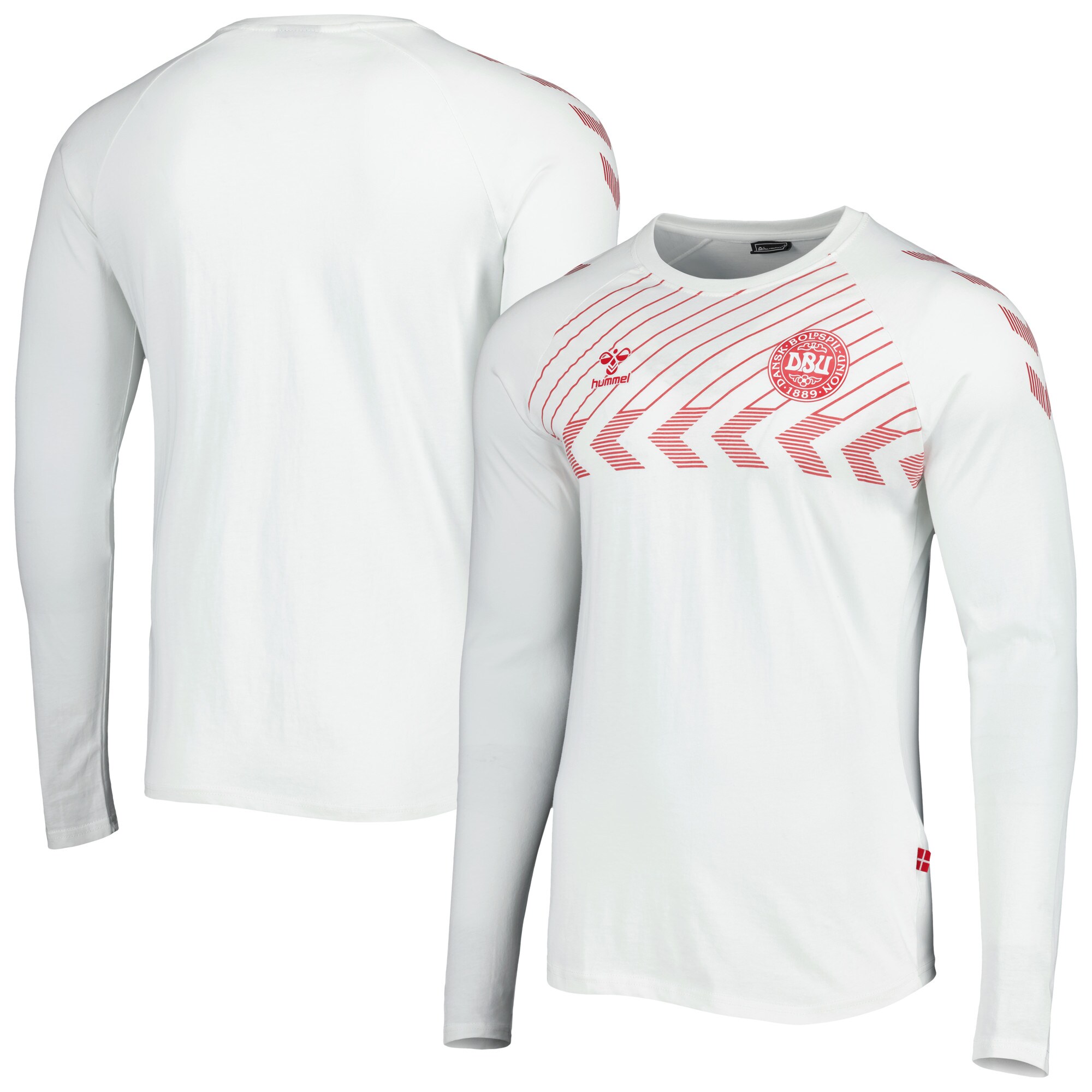 Explore denmark national team fan raglan long sleeve t-shirt – white – Germany Football Jerseys & T-Shirts Collection