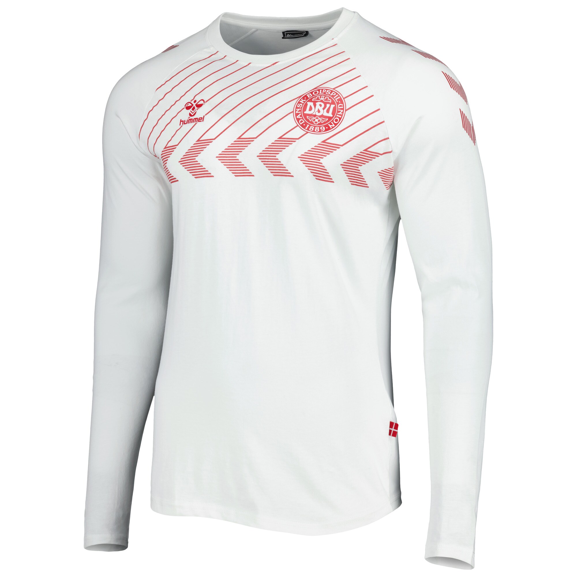 Explore denmark national team fan raglan long sleeve t-shirt – white – Germany Football Jerseys & T-Shirts Collection