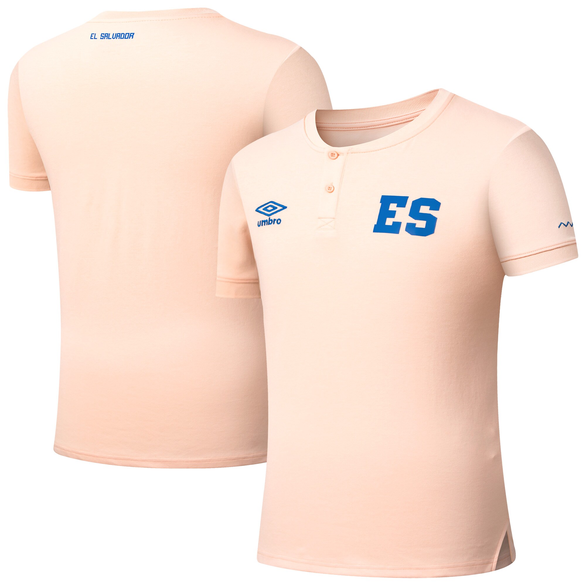 Explore el salvador national team umbro crew neck polo coral – Germany Football Jerseys & T-Shirts Collection