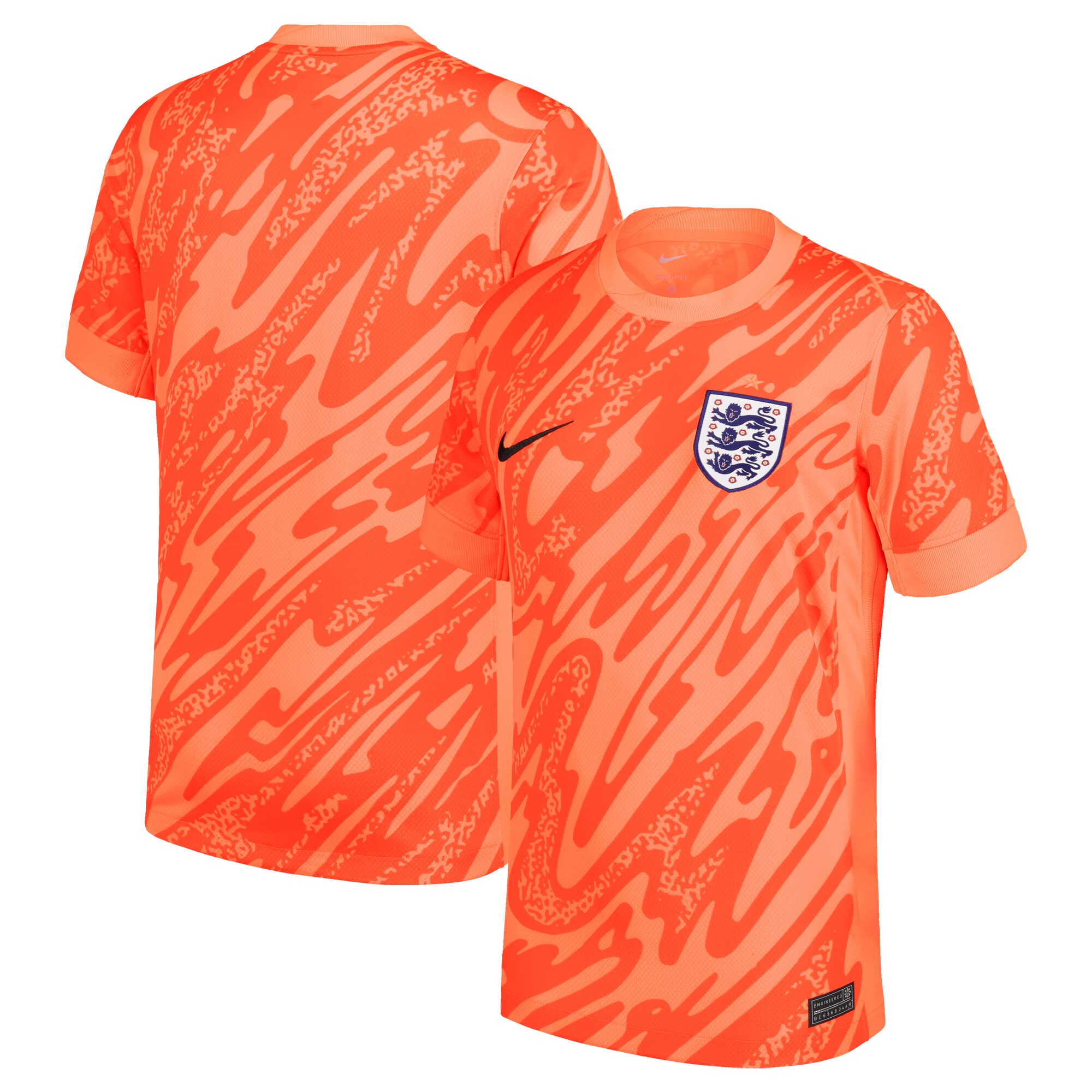 Explore england national team nike 2024 goalkeeper replica stadium jersey orange – Germany Football Jerseys & T-Shirts Collection