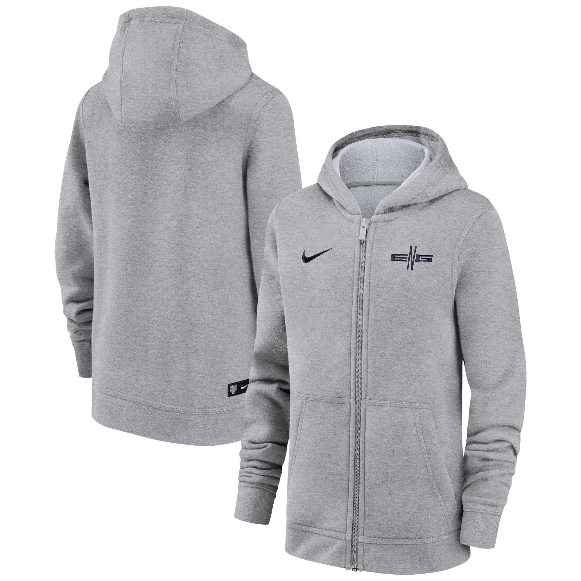 Explore england national team nike youth logo club full-zip hoodie – gray – Germany Football Jerseys & T-Shirts Collection
