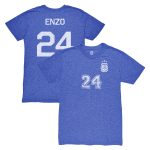 Explore enzo fernández argentina national team 1863fc player vintage tri-blend t-shirt – blue – Germany Football Jerseys & T-Shirts Collection