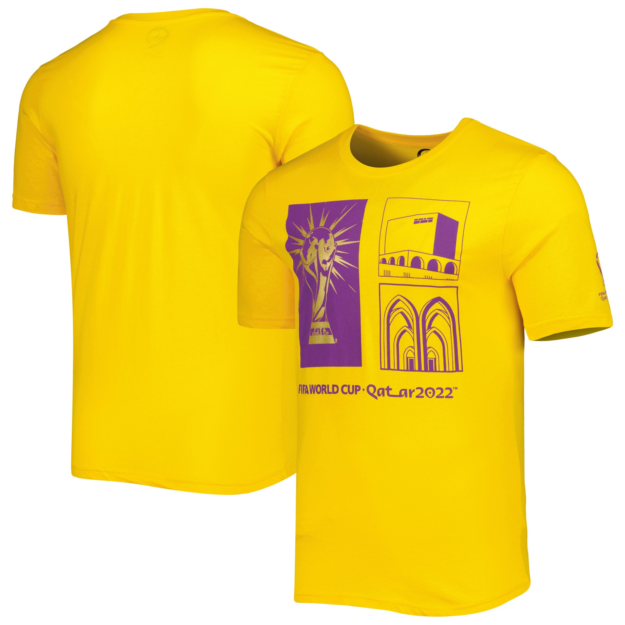 Explore fifa world cup qatar 2022 around the world t-shirt – yellow – Germany Football Jerseys & T-Shirts Collection