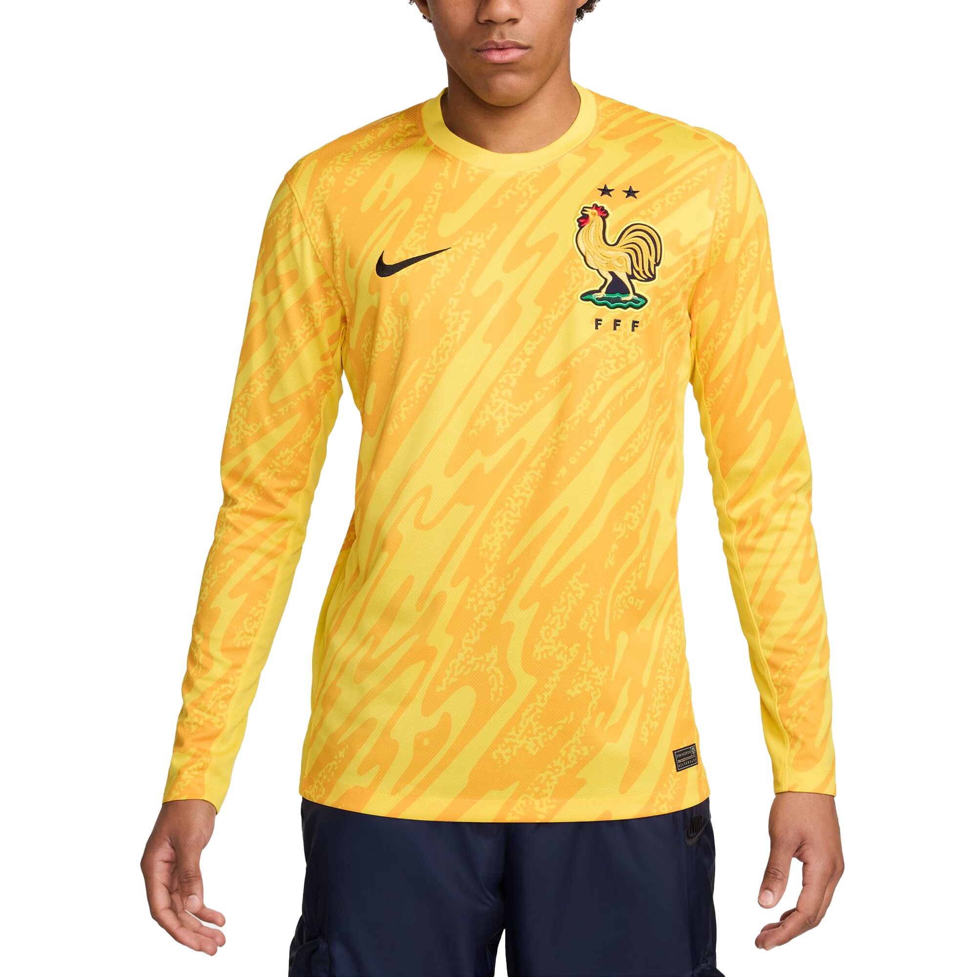Explore france national team nike 2024 goalkeeper replica stadium long sleeve jersey – yellow – Germany Football Jerseys & T-Shirts Collection