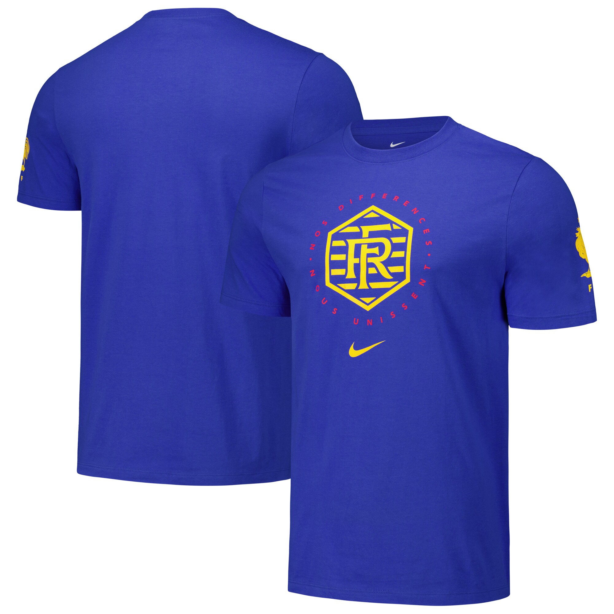 Explore france national team nike localized core cotton t-shirt – royal – Germany Football Jerseys & T-Shirts Collection