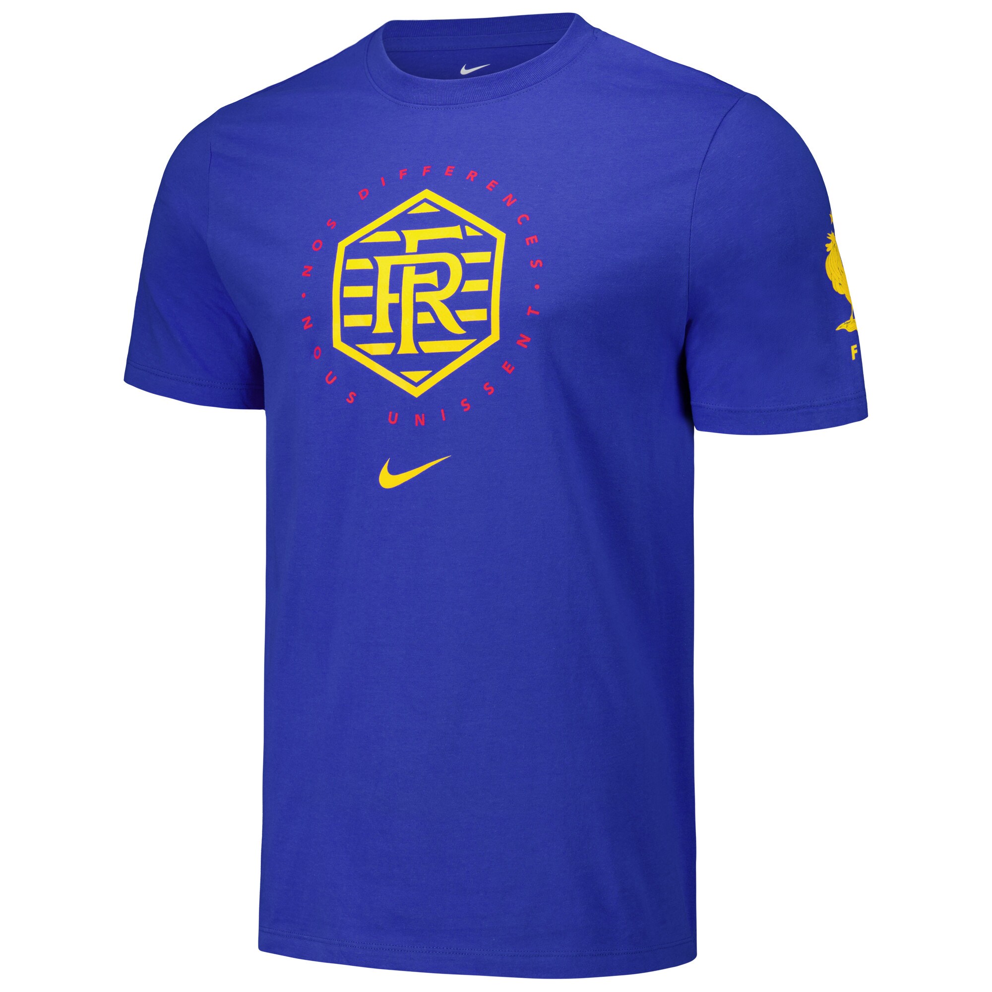 Explore france national team nike localized core cotton t-shirt – royal – Germany Football Jerseys & T-Shirts Collection