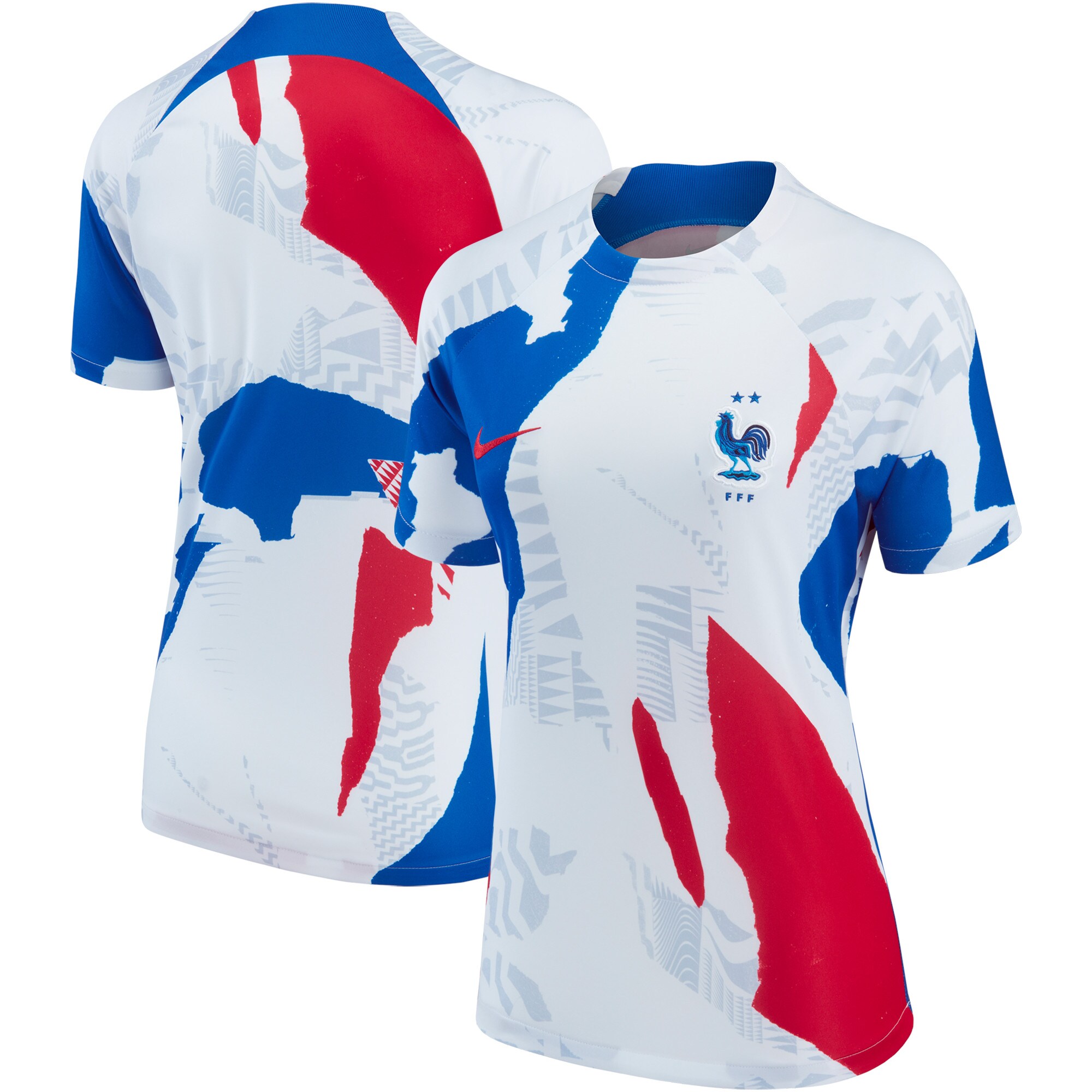Explore france national team nike women8217s 2022 pre-match top – white – Germany Football Jerseys & T-Shirts Collection