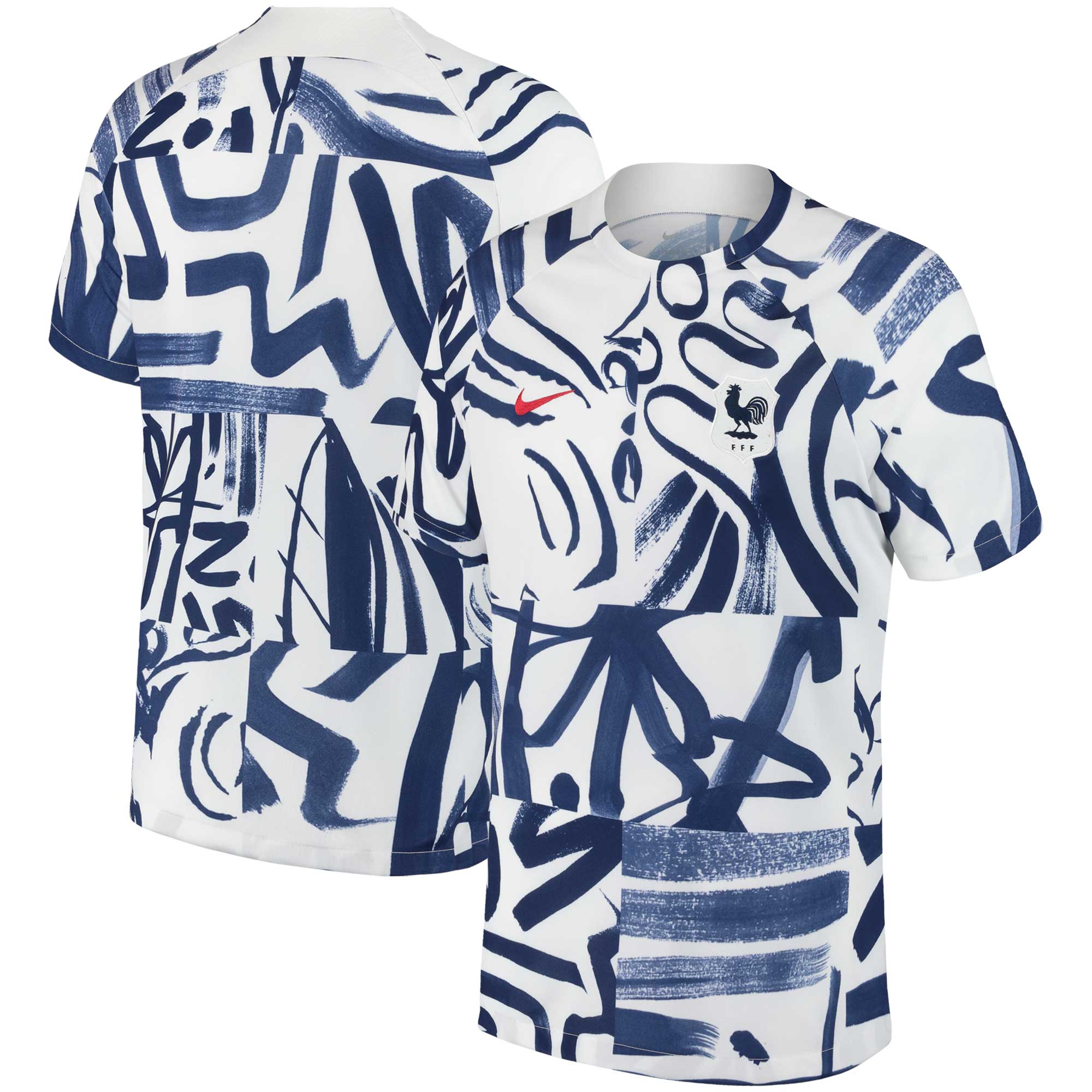 Explore france women8217s national team nike 2023 academy pro pre-match top – white – Germany Football Jerseys & T-Shirts Collection