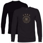 Explore germany national team 1863fc mono badge long sleeve t-shirt – black – Germany Football Jerseys & T-Shirts Collection