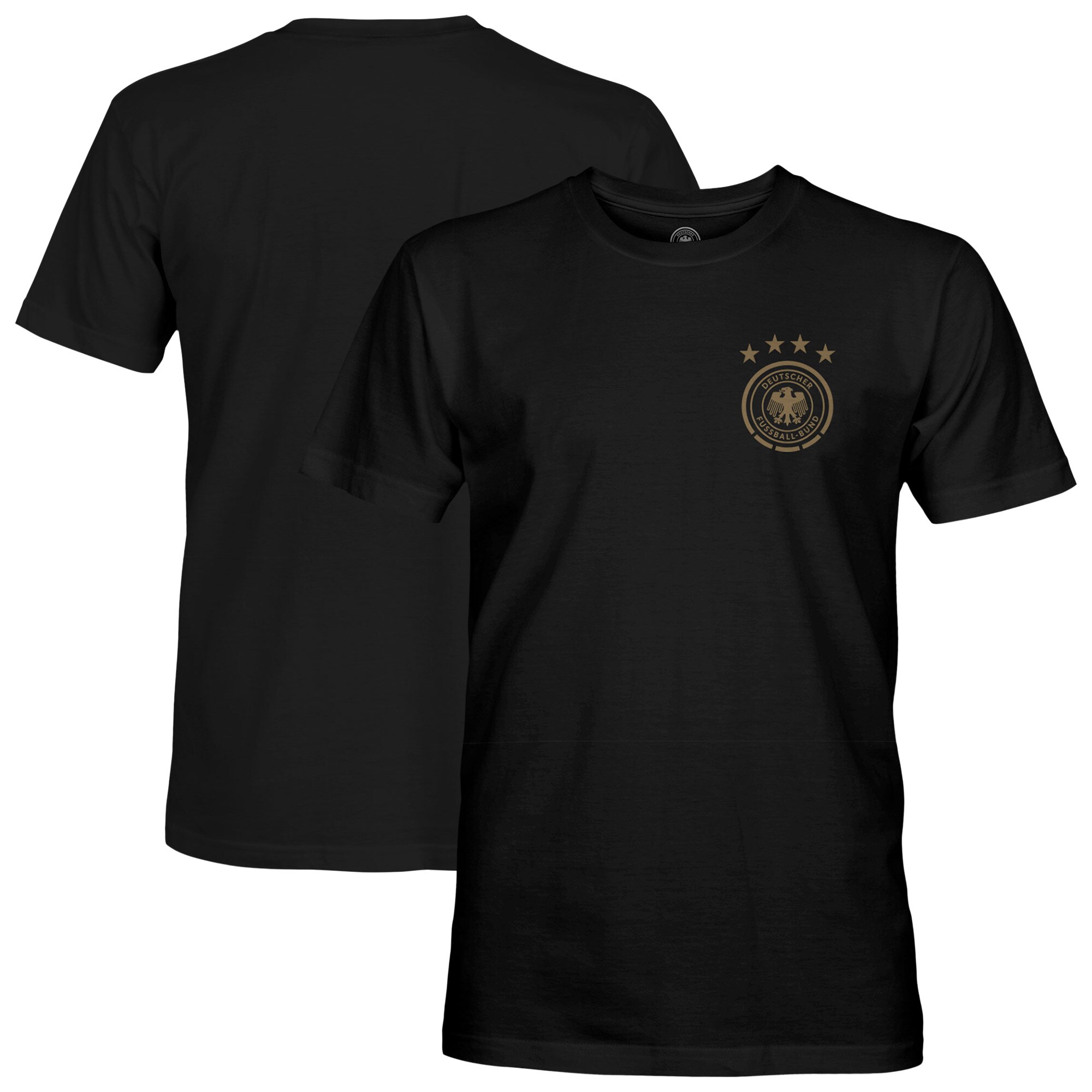 Explore germany national team 1863fc mono badge t-shirt – black – Germany Football Jerseys & T-Shirts Collection