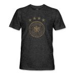 Explore germany national team 1863fc mono badge vintage tri-blend t-shirt – heather black – Germany Football Jerseys & T-Shirts Collection