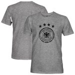 Explore germany national team 1863fc mono badge vintage tri-blend t-shirt – heather gray – Germany Football Jerseys & T-Shirts Collection