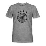 Explore germany national team 1863fc mono badge vintage tri-blend t-shirt – heather gray – Germany Football Jerseys & T-Shirts Collection