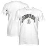 Explore germany national team 1863fc retro wordmark t-shirt – white – Germany Football Jerseys & T-Shirts Collection