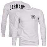 Explore germany national team 1863fc team arch long sleeve t-shirt – silver – Germany Football Jerseys & T-Shirts Collection