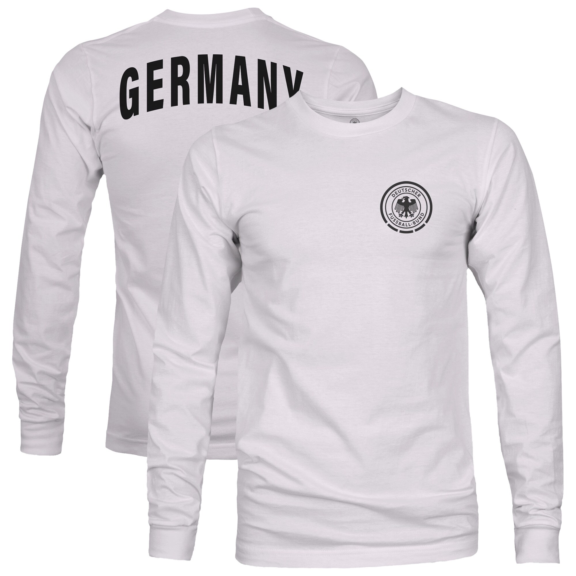 Explore germany national team 1863fc team arch long sleeve t-shirt – silver – Germany Football Jerseys & T-Shirts Collection