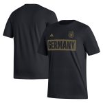 Explore germany national team adidas culture bar t-shirt – black – Germany Football Jerseys & T-Shirts Collection